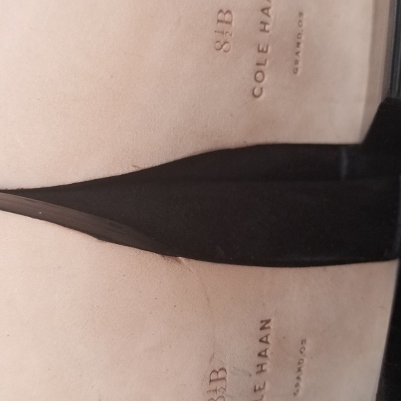 Cole Haan Black Suede Boots - Picture 3 of 8